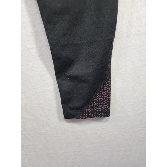 Black and Raspberry Tangerine Capri Athletic wear Sz M - Picture 4 of 8